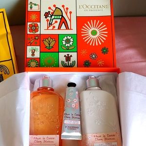 New L'occitane Cherry Blossom Trio